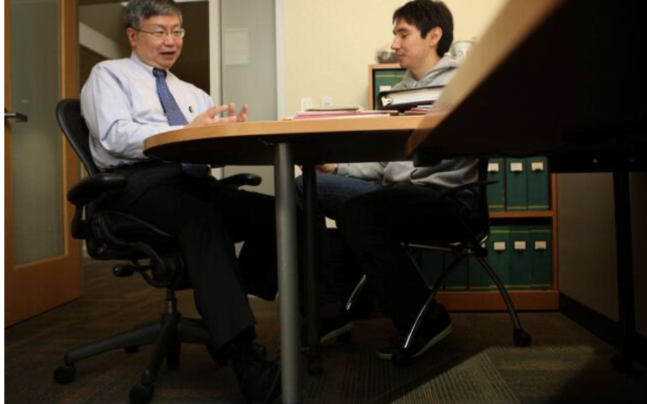 Stanford GSB, c. 2011 — with PhD advisor Prof. Hau Lee